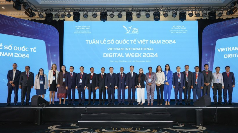 Délégués à la Semaine numérique internationale du Vietnam 2024. Photo : VietnamPlus