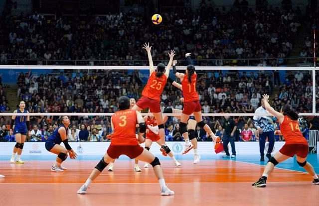 Le volley-ball vietnamien devrait atteindre un niveau supérieur sous la nouvelle nouvelle direction de la VFV. Photo : tuoitre.vn