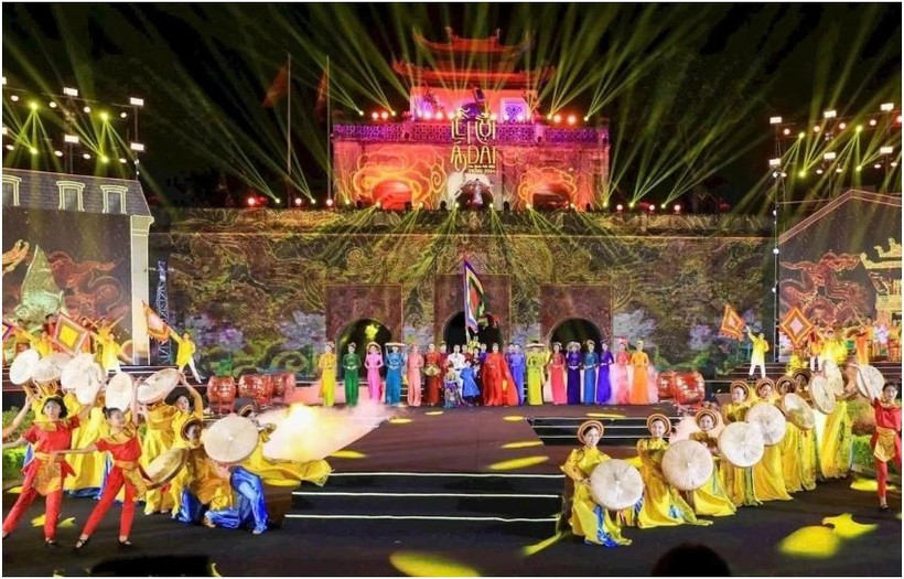 La citadelle impériale de Thang Long est l'un des lieux du Festival de Thang Long-Hanoi 2025.
