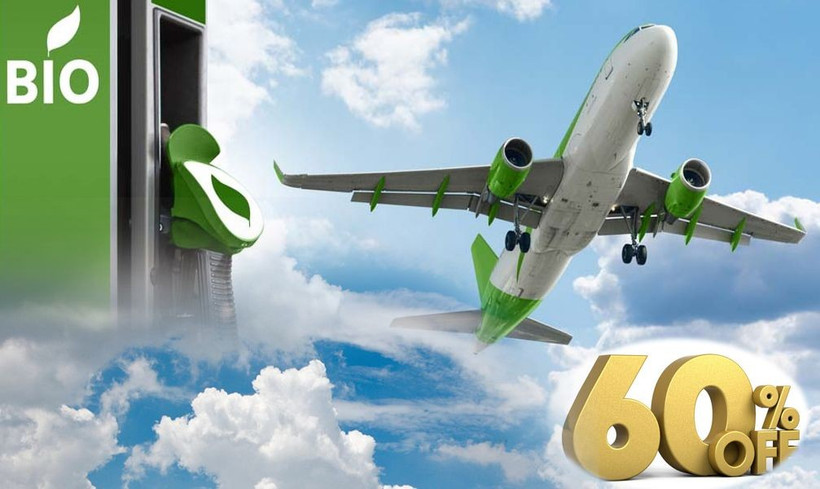 Le carburant d’aviation durable (SAF) présente un fort potentiel avec une capacité de réduction des émissions de CO₂ pouvant atteindre 60%.