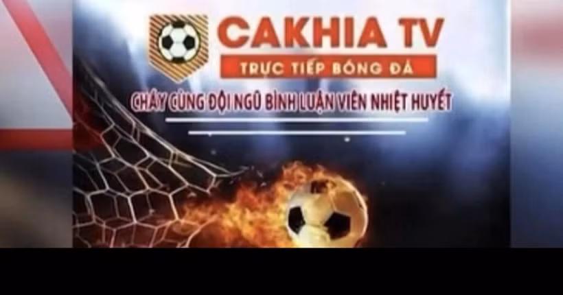 Interface d’un site Web de streaming illégal de matchs de football nationaux et internationaux. Photo : VTV