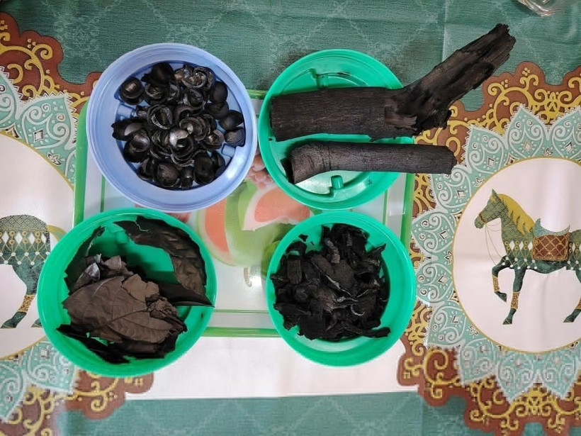En plus de sa capacité à améliorer la fertilité des sols, le biochar issu des coques de cacao crée également des crédits de carbone à haut prix. Photo : VnExpress