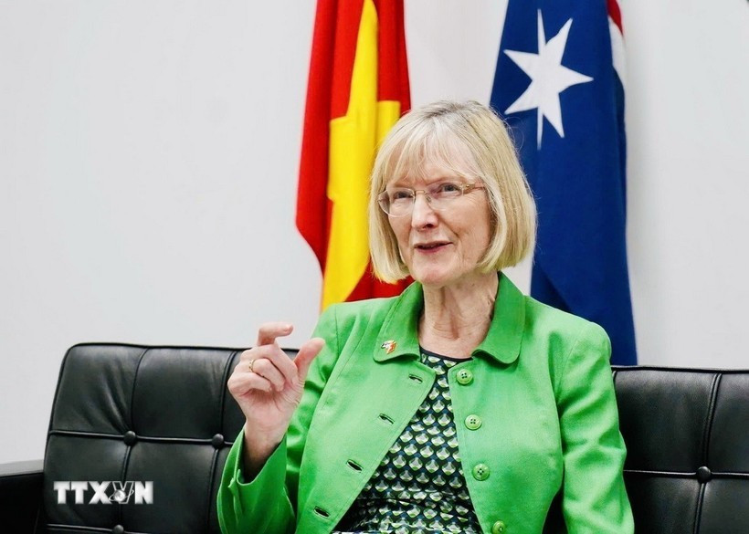 Gillian Bird, ambassadrice d’Australie au Vietnam. Photo : VNA