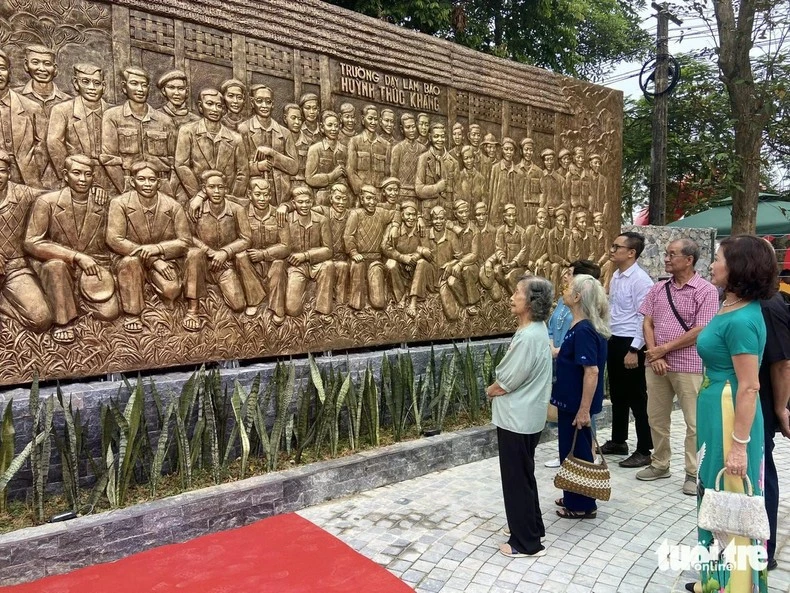 Vestige de la première École de journalisme portant le nom de Huỳnh Thúc Kháng, dans le district de Đại Từ, province de Thái Nguyên au Nord. Photo: tuoitre.vn