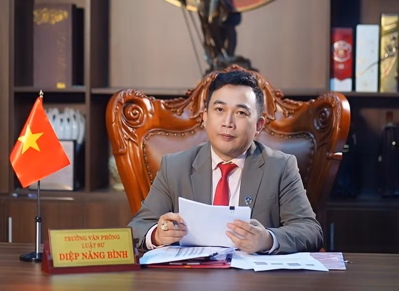 Diêp Nang Binh, chef du cabinet d’avocats Tinh Thông Luât. Photo: VNA