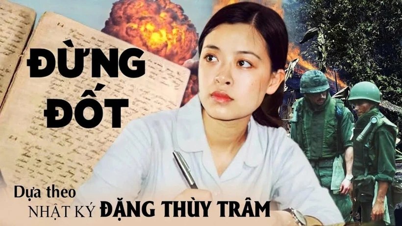 Le long métrage "Ne le brûlez pas» s’inspire du Journal intime de la doctoresse Dang Thùy Trâm, morte en service en sa vingt-huitième année en pleine guerre du Vietnam. 