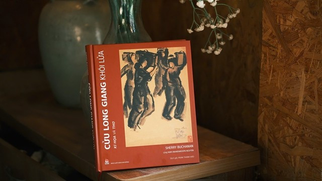 Couverture de Mekong Diaries par Sherry Buchanan et Nam Anandaroopa Nguyen. Photo : Éditions Kim Dông