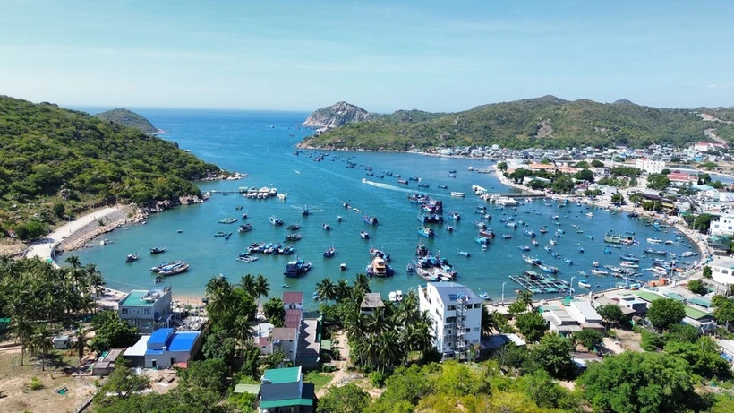 Située dans la réserve mondiale de biosphère de Núi Chúa, la baie de Vinh Hy est réputée pour sa beauté naturelle et son charme unique. Elle est devenue une destination incontournable à Ninh Thuân. Photo : VNA