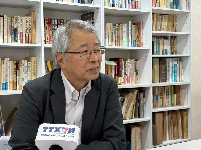 Le journaliste japonais Toshifumi Kitagawa. Photo :VNA