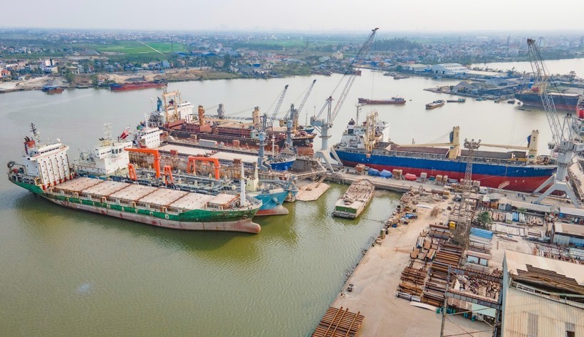 Le secteur de la construction navale est confronté au manque d’installations de production et de main-d’œuvre. Photo : VietnamPlus