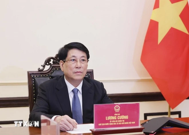 Le président vietnamien Luong Cuong. Photo : VNA