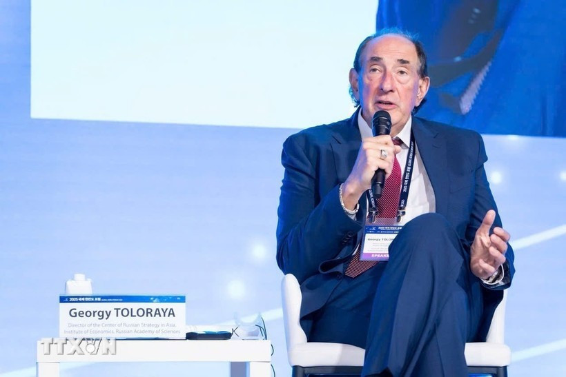 Le professeur George Toloraya, directeur du Centre de stratégie russe en Asie à l’Institut d’économie de l’Académie des sciences de Russie. Photo : VNA