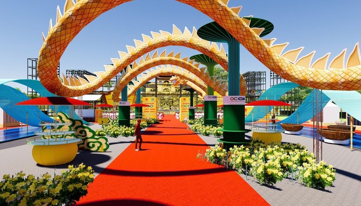 Le Festival de l’OCOP du Vietnam 2025 se tiendra à la Citadelle impériale de Thang Long sur le thème «Convergence et rayonnement». Photo : Comité d’organisation.