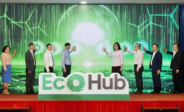 EcoHub, la première plateforme de e-commerce interentreprises écologique du Vietnam, a été lancée à Hô Chi Minh-Ville, le 1er juillet. Photo : VGP