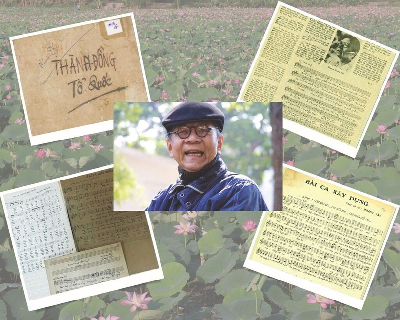 La collection du compositeur Hoàng Vân a été inscrite au Registre “Mémoire du monde” de l’UNESCO. Photo : CTV