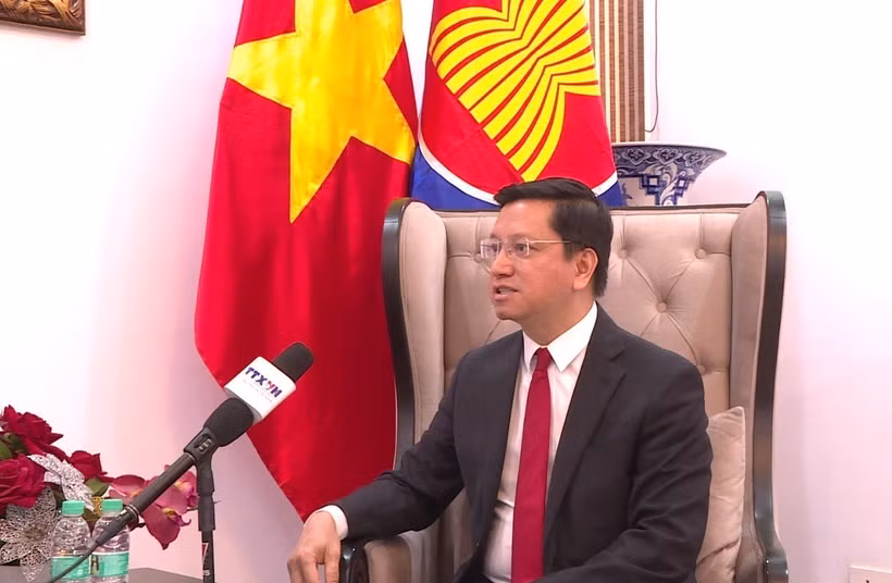 L’ambassadeur du Vietnam en Inde concomitamment au Népal et au Bhoutan, Nguyên Thanh Hai. Photo : VNA
