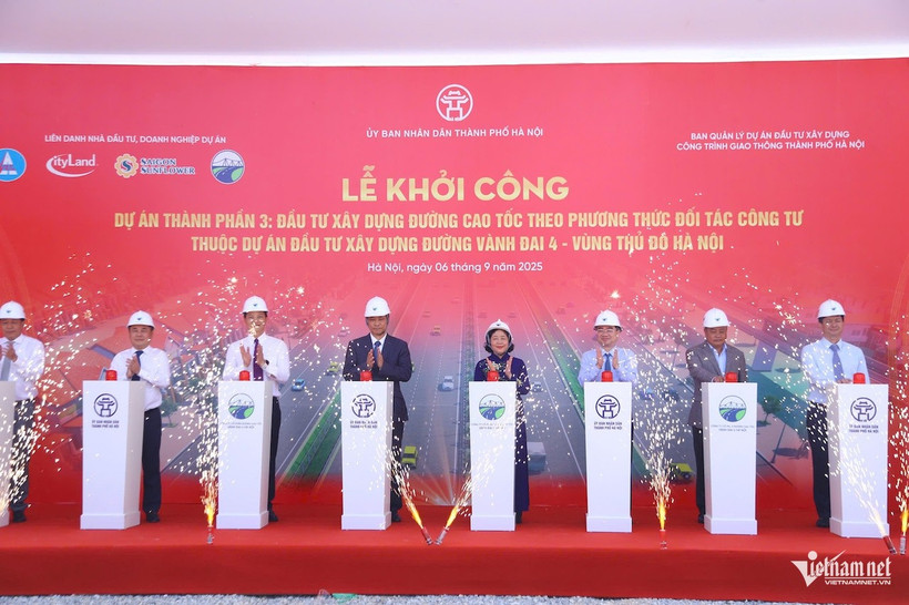 Cérémonie de mise en chantier du projet, à Hanoi, le 6 septembre. Photo : VNA