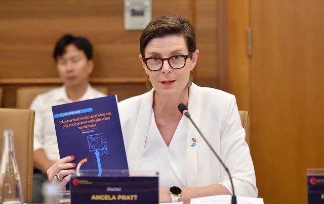 La représentante de l’OMS au Vietnam, la Dr Angela Pratt. Photo : baochinhphu.vn