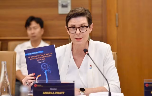 La représentante de l’OMS au Vietnam, la Dr Angela Pratt. Photo : baochinhphu.vn