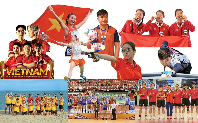Le sport vietnamien signe une année historique de performances et de records. Photo : VNA