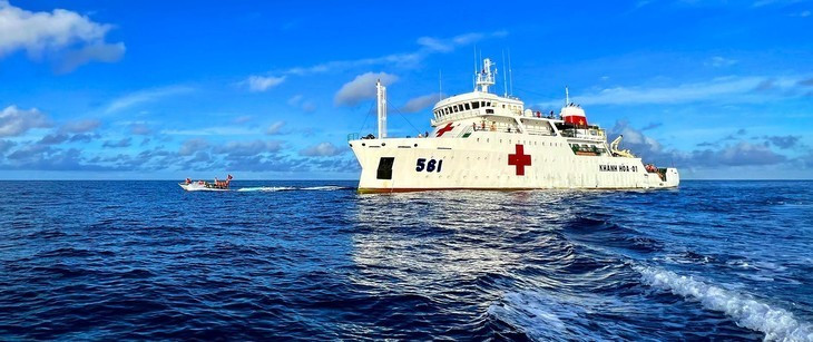 Le navire-hôpital 561. Photo: VOV