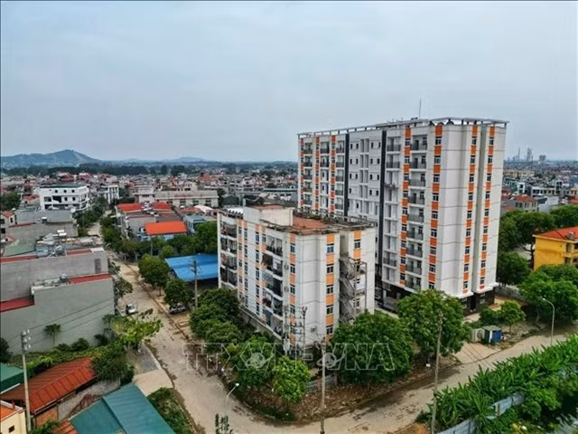 Un complexe de logements sociaux à Hanoi. Photo : VNA