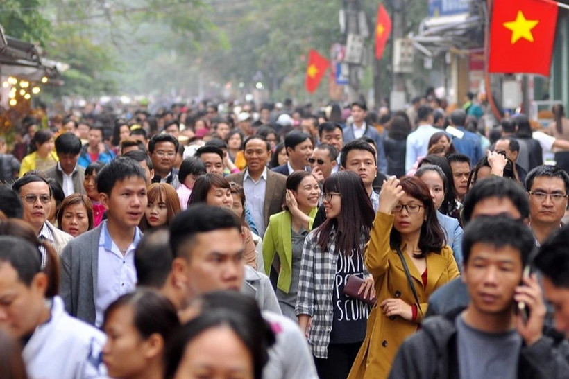 Le Vietnam est le troisième pays le plus peuplé d'Asie du Sud-Est derrière l'Indonésie et les Philippines et le 15e au monde. Photo: dantri.com.vn