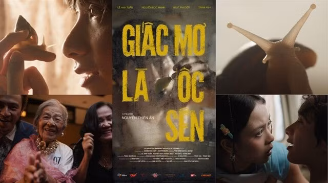 Affiche du film "Le rêve est un escargot". Photo fournie par l’équipe de production du film
