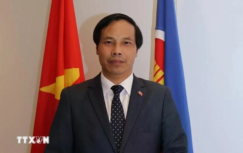 L’ambassadeur du Vietnam au Qatar, Nguyên Huy Hiêp. Photo: VNA