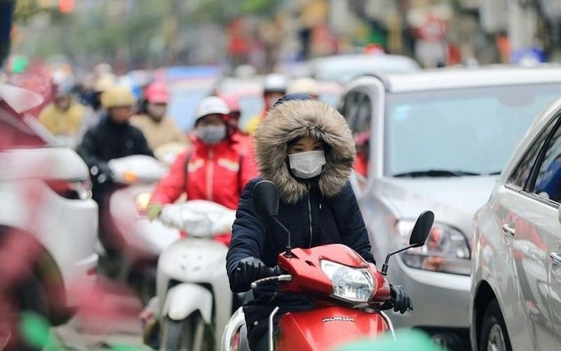 Les températures ressenties vont descendre jusqu'à 11°C à Hanoi en début de semaine. Photo: VOV