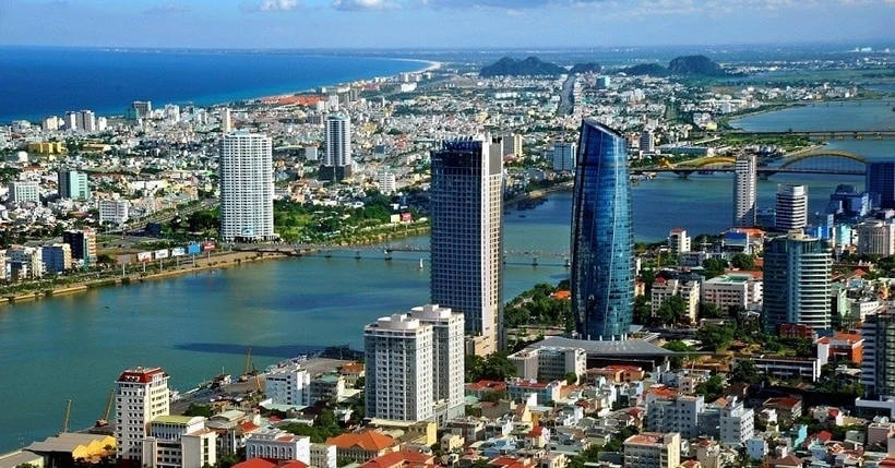 Vue panoramique de la ville de Dà Nang.