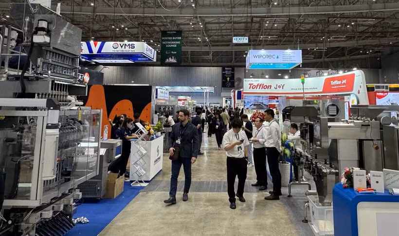 Deux salons internationaux ProPak Vietnam 2025 et DrinkTech Vietnam 2025 se déroulent du 18 au 20 mars à Hô Chi Minh-Ville. Photo: CVN