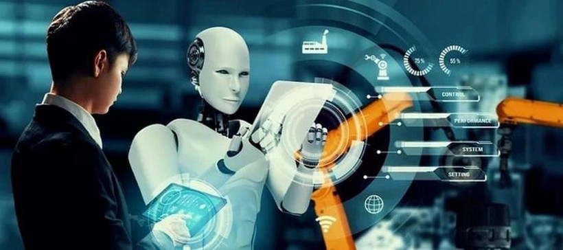 Grâce à des capacités de traitement des données et de génération de contenu de plus en plus sophistiquées, l'IA remplace les humains dans de nombreux emplois à faible valeur ajoutée. Photo : most.gov.vn