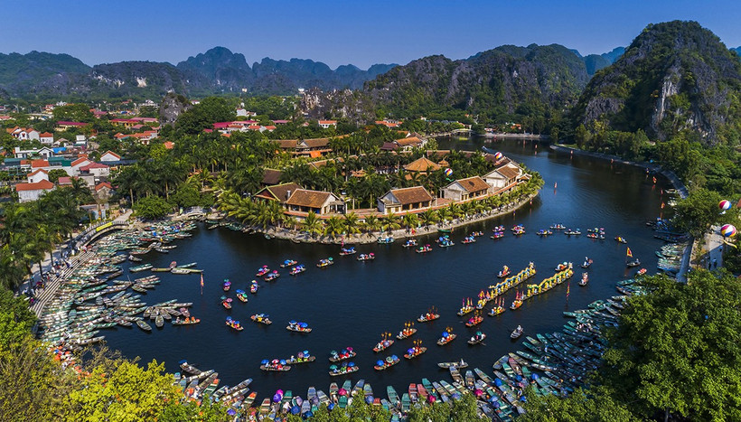 Ninh Binh est une destination préférée des touristes américains. Photo: vietnamtourism.gov.vn
