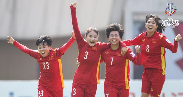 L'équipe féminine de football du Vietnam. Photo : AFC