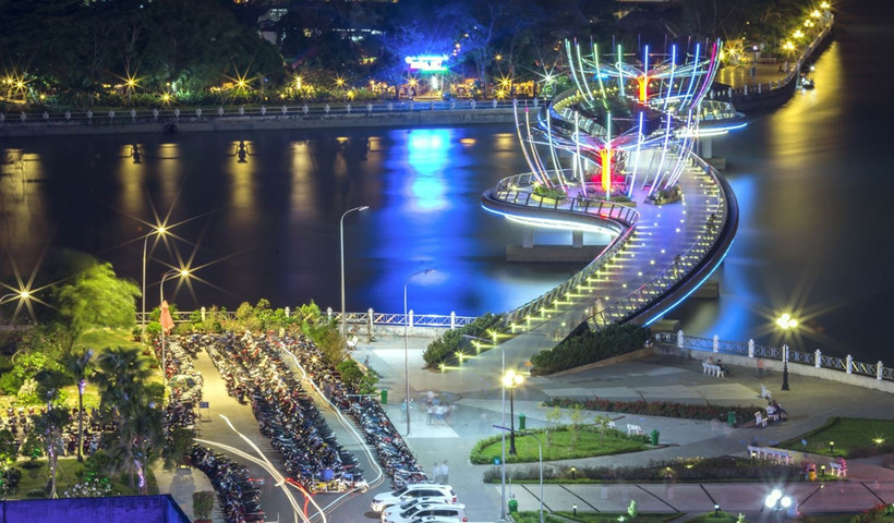 Le Festival de la culture fluviale de Cân Tho 2025 se tiendra au niveau du pont piétonnier et du parc du quai de Ninh Kiêu. Photo: mykhanh.com
