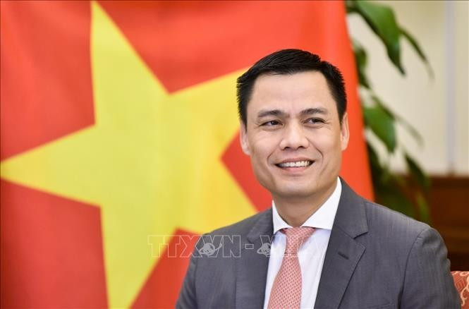 Le vice-ministre des Affaires étrangères, Dang Hoàng Giang. Photo : VNA