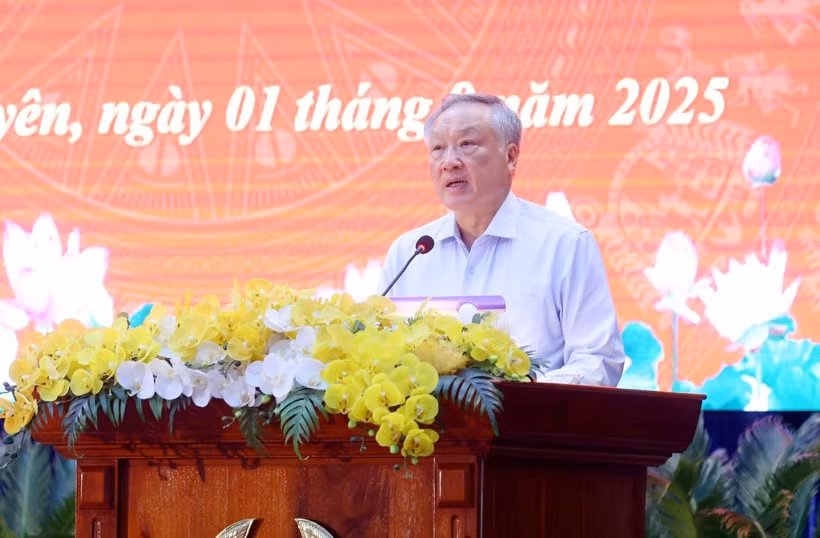 Le vice-Premier ministre permanent Nguyên Hoa Binh, président du Conseil consultatif d’amnistie 2025. Photo : VNA