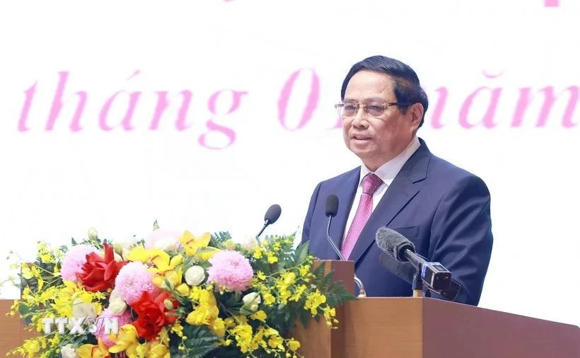 Le Premier ministre Pham Minh Chinh. Photo: VNA