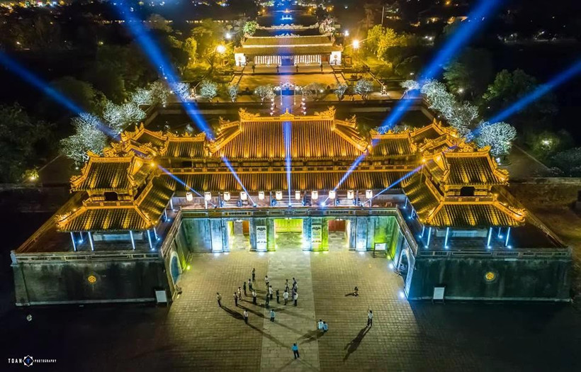 La cité impériale de Huê accueillira gratuitement ses visiteurs à la nuit tombée du 26 avril au 1er mai.