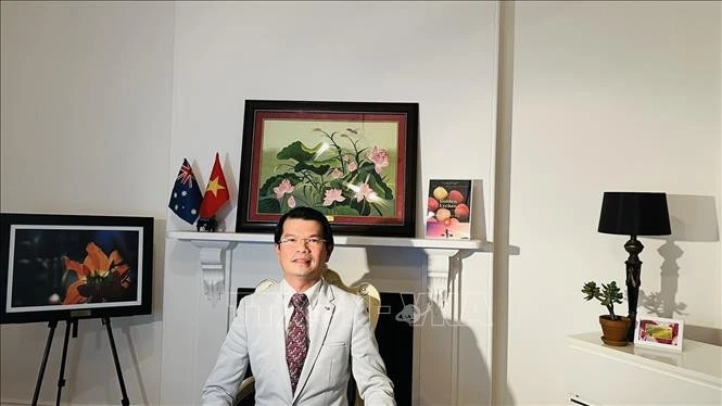 Le conseiller commercial vietnamien en Australie, Nguyên Phu Hoa. Photo: VNA