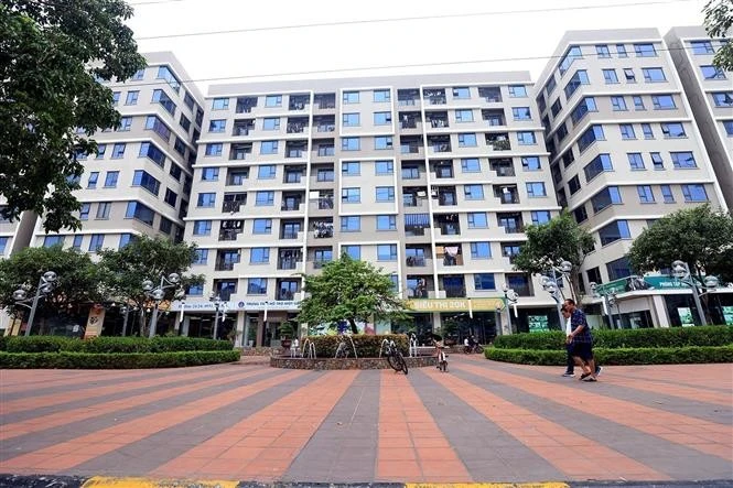 Dans le cadre du projet de logement social d’un million de logements, 686 projets ont été lancés à l’échelle nationale, totalisant près de 628.000 logements. Photo: VNA