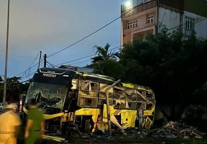 Les circonstances de l'accident, survenu le 25 juillet vers 2 heures du matin, ne sont pour le moment pas connues. Photo: VNA