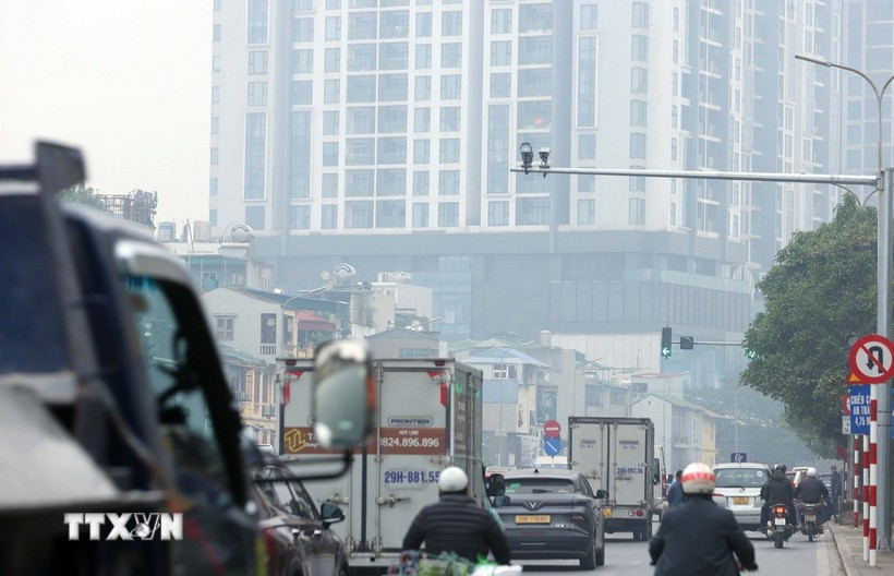 Hanoi enregistre des résultats positifs grâce à son système de caméras basé sur l’intelligence artificielle. Photo : VNA