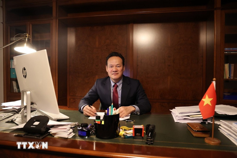 L’ambassadeur Mai Phan Dung, représentant permanent du Vietnam auprès des Nations Unies, de l’OMC et d’autres organisations internationales à Genève. Photo : VNA