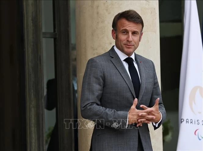 Le président français Emmanuel Macron. Photo: Xinhua/VNA