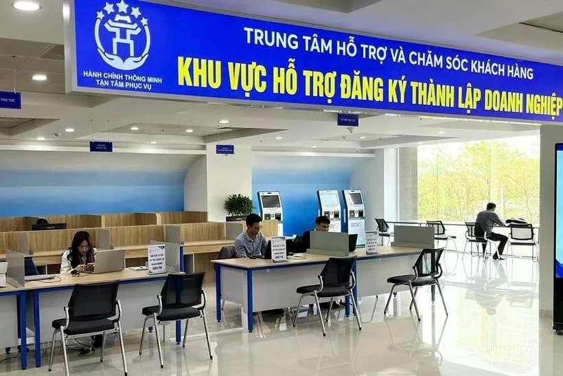 Hanoï applique un modèle de soutien à la création d'entreprise. Photo : hanoimoi.vn)