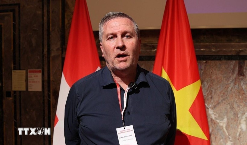 Stefan Winzenried, fondateur et PDG de JANZZ.technology. Photo : VNA