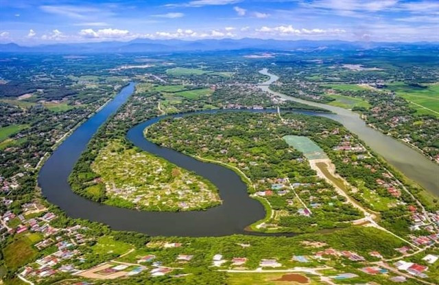 Une vision de la nature de Phong Diên, dans la ville de Huê. Photo : Réserve naturelle de Phong Diên