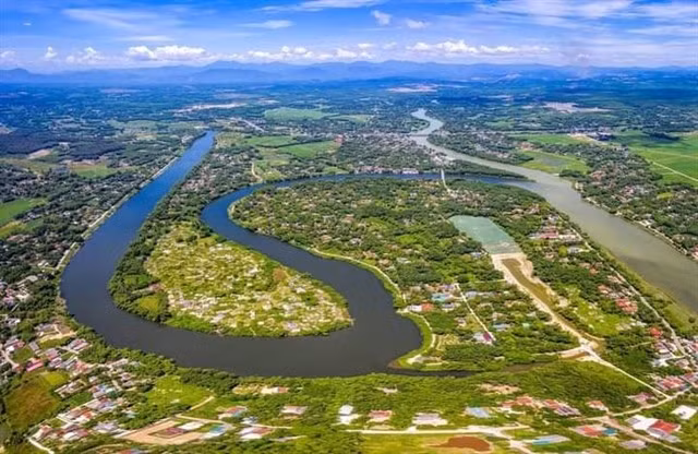 Une vision de la nature de Phong Diên, dans la ville de Huê. Photo : Réserve naturelle de Phong Diên